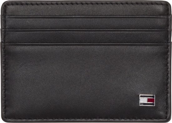 Tommy Hilfiger leren kaarthouder ETON CC HOLDER Zwart