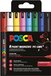 Posca Uni POSCA paintmarker PC-1MR | 0 | 7 mm | etui van 8 stuks in geassorteerde basiskleuren