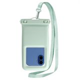 imoshion Floating Waterproof Pouch - Waterdicht Telefoonhoesje voor Onderwater - Universele Dry Bag - Mint Groen