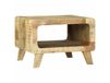 Maison Exclusive - Table basse marron, 50 x 50 x 35 cm, manguier massif
