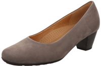Gabor Dames Pumps St. Tropez Taupe Plateauhak Suède 40 EU