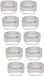 Alberts 851002 kistengreep | galvanisch verzinkt, dikke laag gepassiveerd | 120 x 85 mm | set van 10