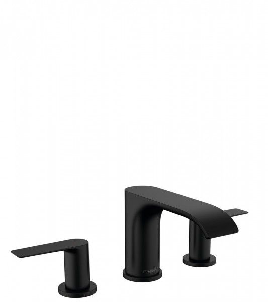 Hansgrohe Vivenis 3-gats Wastafelkraan 95 mm met Trekstang - Messing