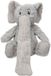 Flamingo Hondenknuffel Hida zittende olifant grijs 25x18x34CM