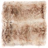 Gözze - Kussenhoes, Smart Fur Look, Rendier Design, 50 x 50 cm - Grijs