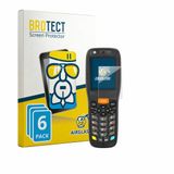 BROTECT Screenprotector 6 Stuks voor Datalogic Memor X3 Beschermglas transparant