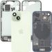 Apple iPhone 15 Couvercle de batterie, Avec châssis central, Pièces complètes, Vert, Premium Swap