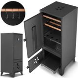 HIGHER Rookoven 2-in-1 & grill staal - zwart