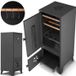 HIGHER Rookoven 2-in-1 & grill staal - zwart