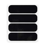 Quattroerre 4R Quattroerre.it 16081 Set van 4 reflecterende stickers voor motorhelmen