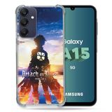 Cokitec Samsung Galaxy A15 4G / 5G Manga Attack Titans Sun Versterkte hoes
