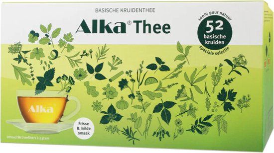 Alka® Thee - Basische Kruidenthee - 96 Filterzakjes