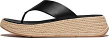 Fitflop F-mode Espadrille dames espadrille - Zwart - Maat 42