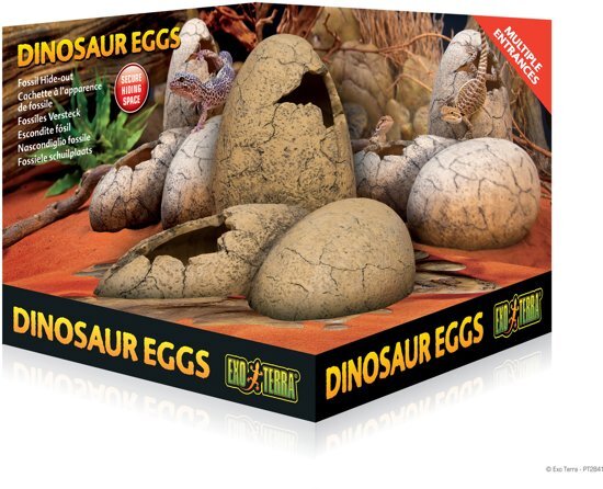 Exo Terra Fossil Hide-out Dinosauer eggs Fossil Hide-out Dinosauer eggs