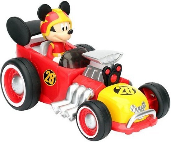 - Disney Mickey Mouse Roadster Racers auto taart topper decoratie 10 cm.