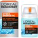 L'Oréal Men Expert Gel hydratant pour le visage pour hommes, Maxi soif, effet glaçon rafraîchissant, air-gel, pour tous types de peau, Hydra Energetic, 50 ml