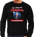 Bellatio Decorations Putin All I want for Christmas foute Kerst trui - zwart - heren - Kerst sweater / Kerst outfit L