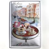 I&S/Les I&S Retro Collecties Metalen Reliëf 30x20 cm Italian Coffee Officieel gelicentieerd product en/of exclusief design