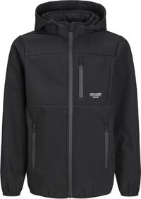 JACK&JONES JUNIOR JJTHEO SOFTSHELL JACKET NOOS JNR Boys Jacket - Black