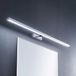 Lindby Wandlamp Jukka 120cm LED Aluminium Kunststof Wit Chroom