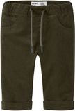 NAME IT Broek 'NBMBen' donkergroen