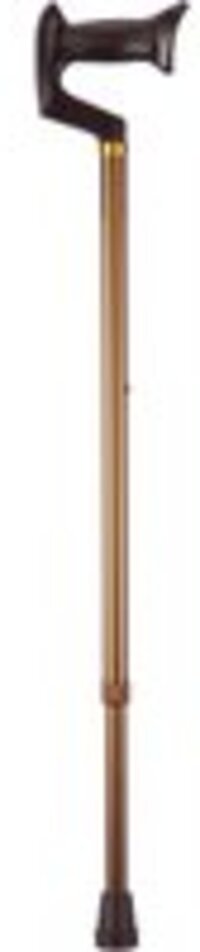 Wandelstok aluminium - Brons - Verstelbaar - Trigger-systeem