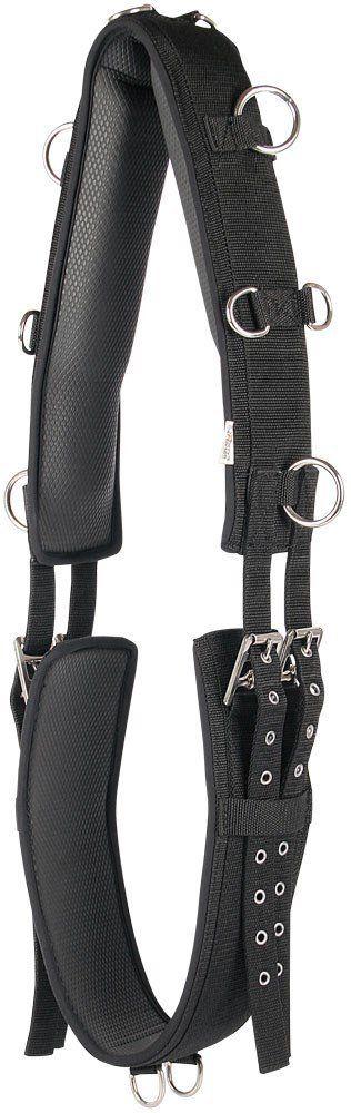 Harry's Horse Longeersingel sharkskin full zwart
