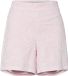 Pieces Shorts PCGINGER HW Vrouwen Katoen Gebloemd High Waist Regular Fit Lente/Zomer Cradle Pink XL
