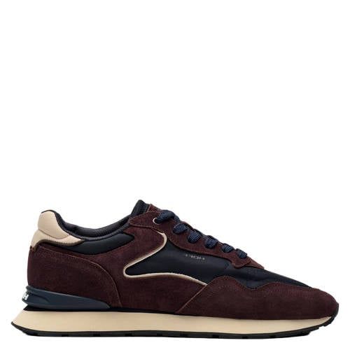 HOFF City leren suède sneakers - donkerbruin