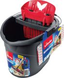 Vileda SuperMocio Revolution Sistema dweilsysteem & -emmer Enkel reservoir Zwart, Rood, Wit