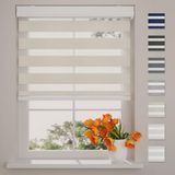 DTCH® Duo Rolgordijn - Splendid - Lichtdoorlatend - Linnen - 70 x 175 cm