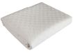 Venilia Tafelbeschermer Bulgomme Ovaal, tafelkleed, antislip, schokabsorberend, onderhoudsvriendelijk, vloeistofdicht, PVC-polyester, wit, 135 x 220 cm