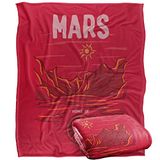 DC ORIGINALS MARTIAN MANHUNTER Silky Touch superzachte plaid 152 x 127 cm