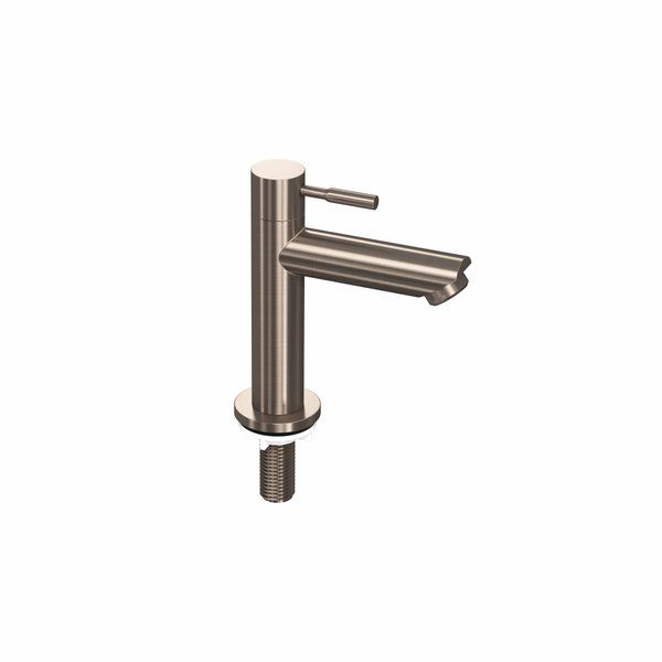 Ink fonteinkraan koudwater opbouw Brushed nickel 9902091