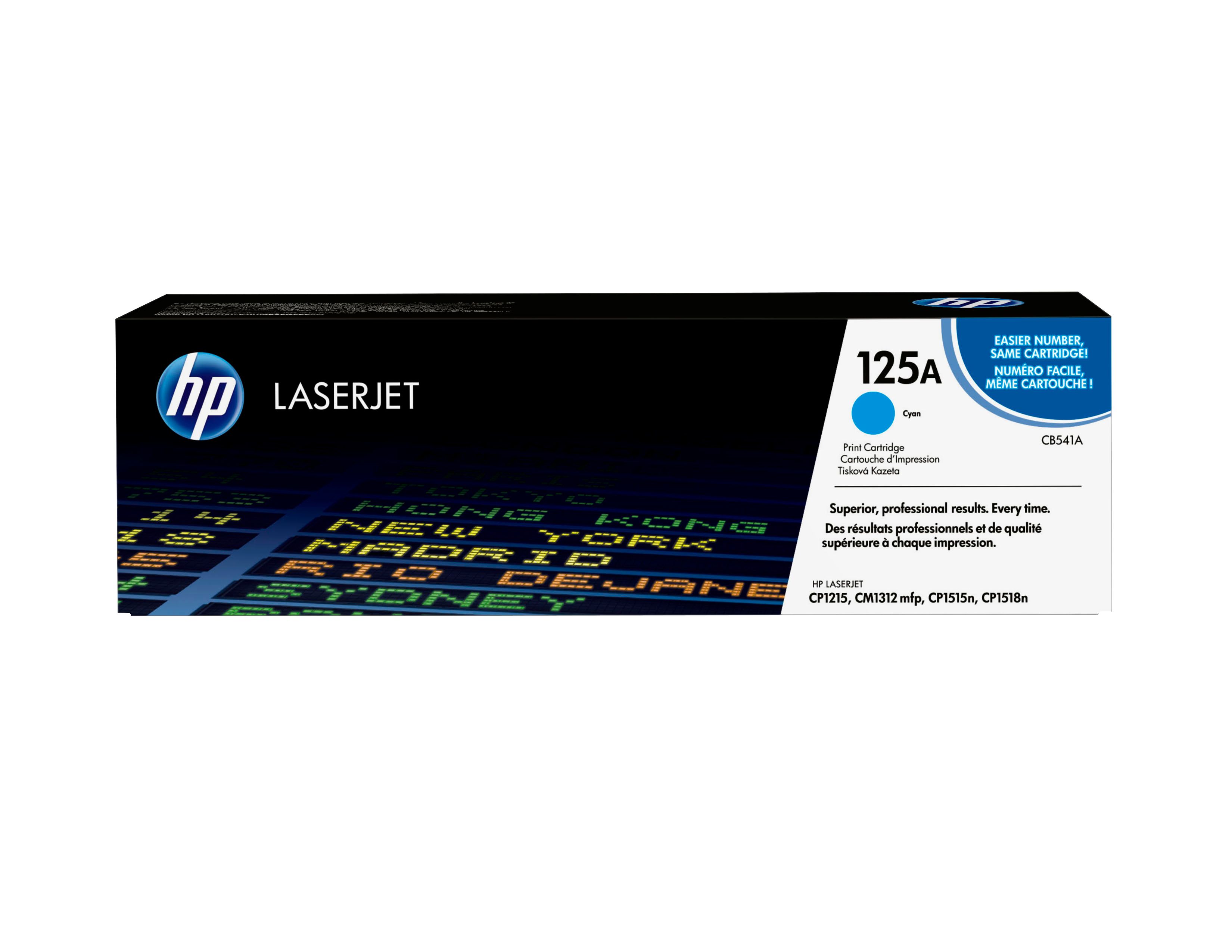 HP 125A Original Cyan Toner Cartridge