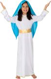 FUNIDELIA Maagd Maria Kostuum voor meisjes - Maat: 122 - 134 cm - Wit