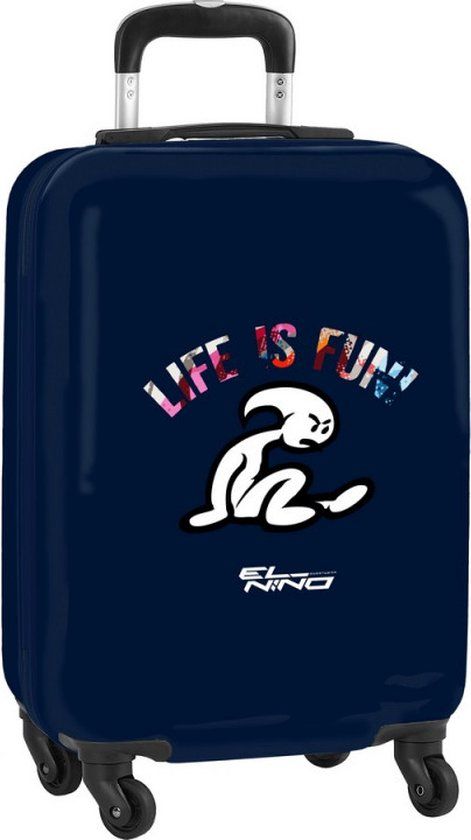 El Niño Life is Fun Hardcase Handbagage Koffer - Multicolour - 20"