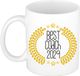 Bellatio Decorations Cadeau koffie/thee mok - de beste Coach van 2029 - wit - 300 ml - keramiek