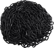 vidaXL - Veiligheidsketting - Ø 6 mm - 30 m - Kunststof - Zwart