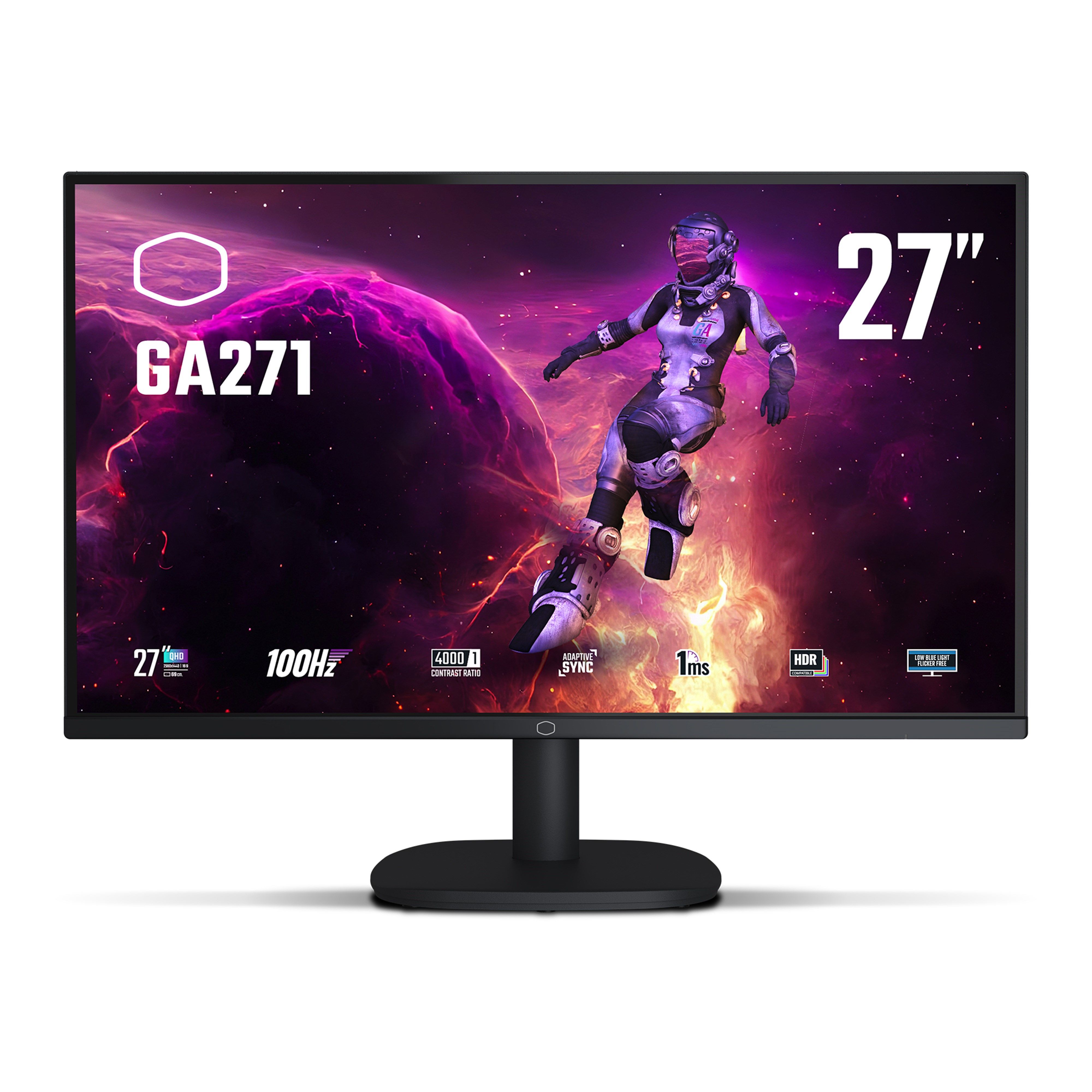 Cooler Master GA271 27" WQHD 100Hz Gaming Monitor - VA, FreeSync