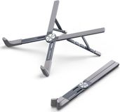 Dux Ducis Standaard voor Laptop / Tablet tot 17.3 Inch - Ergonomisch - Verstelbaar - Opvouwbaar - Grijs
