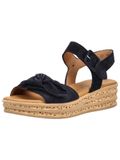 Gabor Dames Sandalette Sleehak Donkerblauw Leer Maat 37.5 Lente/Zomer 2026