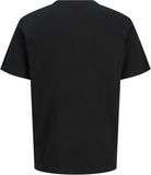 JACK&JONES - JJRUSH TEE SS CREW NECK SN - Heren - T-shirts - S - Zwart - Katoen