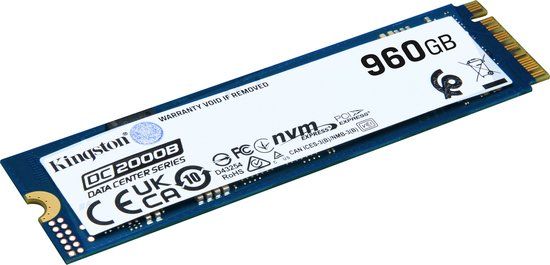Kingston Technology 960GB DC2000B M.2 2280 PCIe 4.0 NVMe SSD
