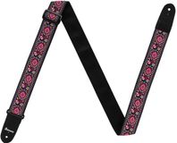 Ibanez GSV50-P2 Vintage Style Katoenen en Polyester Gitaarband Roze
