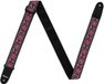 Ibanez GSV50-P2 Vintage Style Katoenen en Polyester Gitaarband Roze