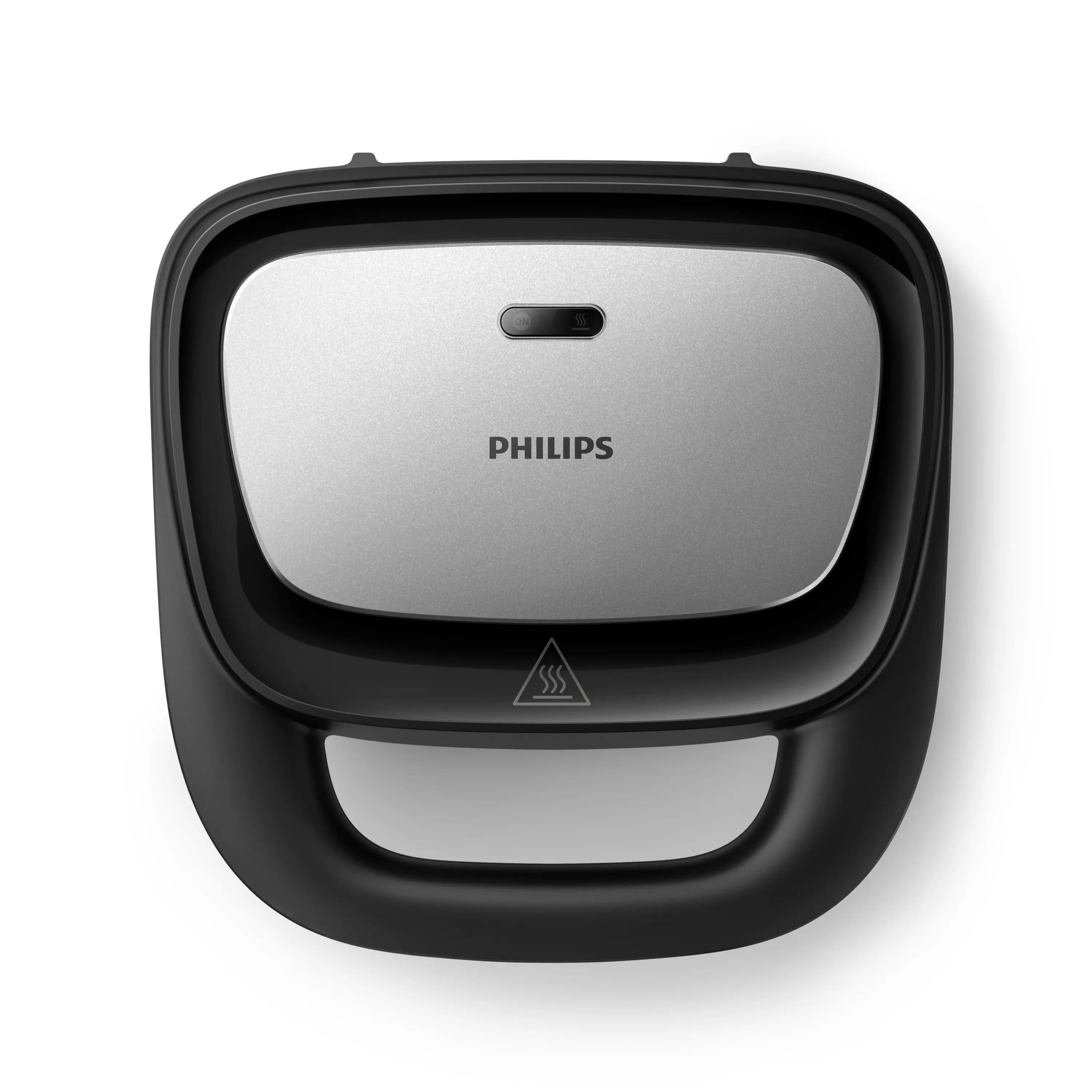 Philips 5000 Series Sandwich Maker - Black/Silver