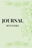 Botaniki Journal: Elegant Sage Green Lined Notebook with Lotus Designs