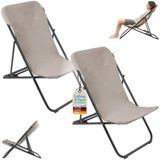 Skandika Solmo Campingstoel, set van 2