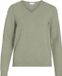 VILA - VIRIL V-NECK L/S KNIT TOP - NOOS - Dames - Gebreide truien